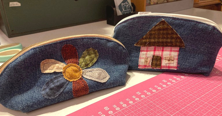 Kleines Tascherl mit Zipp