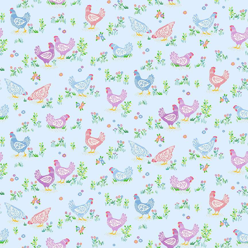 Makower/ 084_B_happy-hens