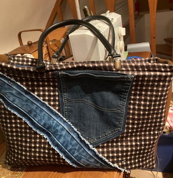 Kalmuck trifft Jeans Tasche