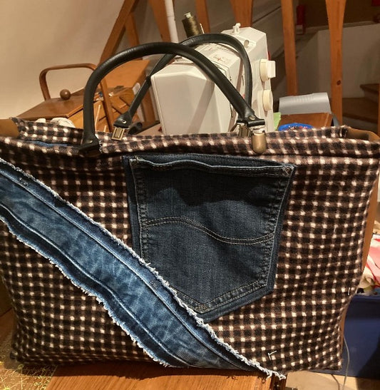 Kalmuck trifft Jeans Tasche