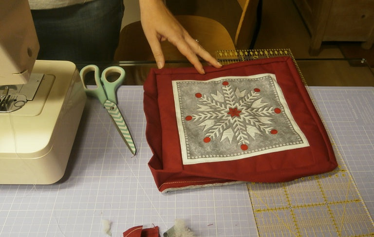 Quilt zusammen setzen